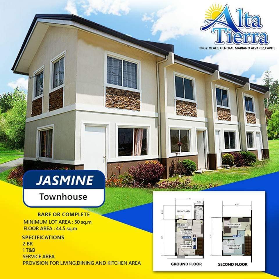 ALTA TIERRA Phase 4 House and Lot 1ride to Alabang, GMA Cavite,TOWNHOUSE, Duplex and Commercial