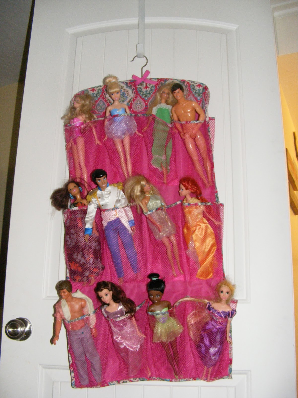 barbie door organizer