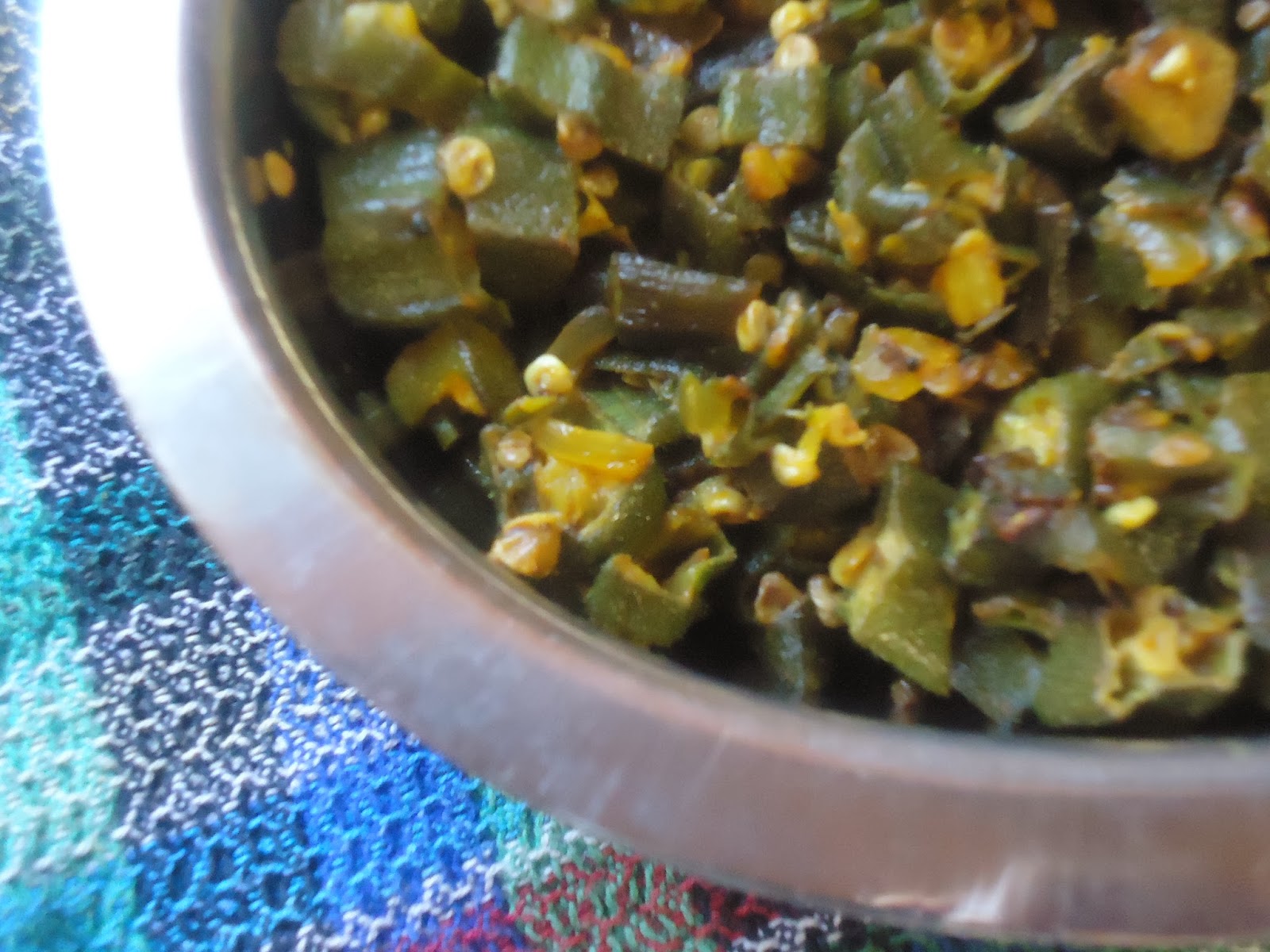 AISHU KITCHEN Lady's finger Curry (Vendaikai curry)