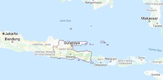Peta provinsi Jawa Timur