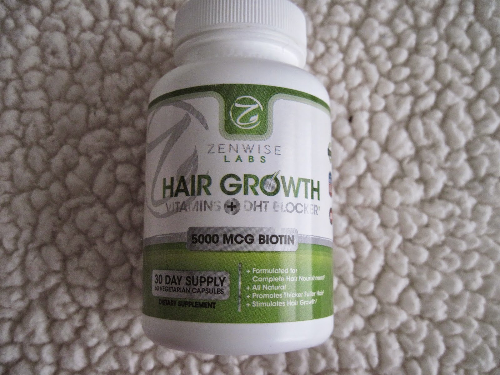 Skin Stuff by Katy Review ZenWise Labs Hair Growth Vitamins + DHT Blocker