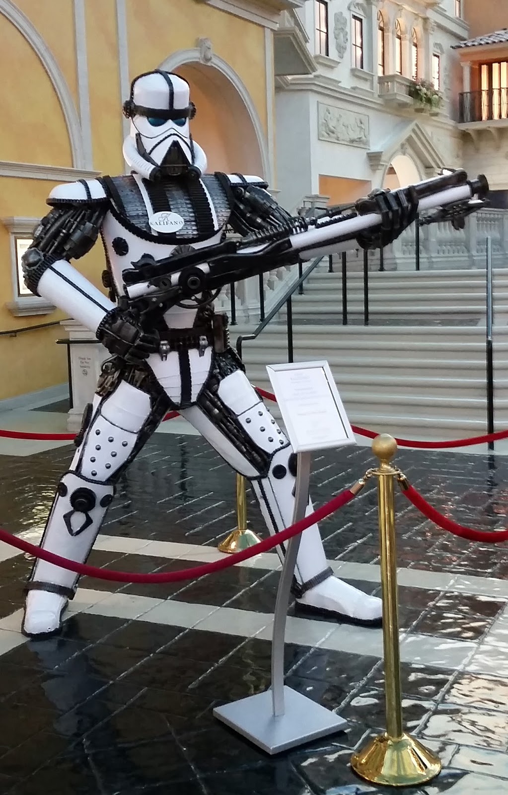 Kalifano Star Wars Metal Sculpture Art Las Vegas The Star Wars Mom