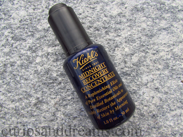 Kiehls Midnight Recovery Concentrate, Kiehls Midnight Recovery Concentrate review, Kiehl's MRC review, Kiehls India
