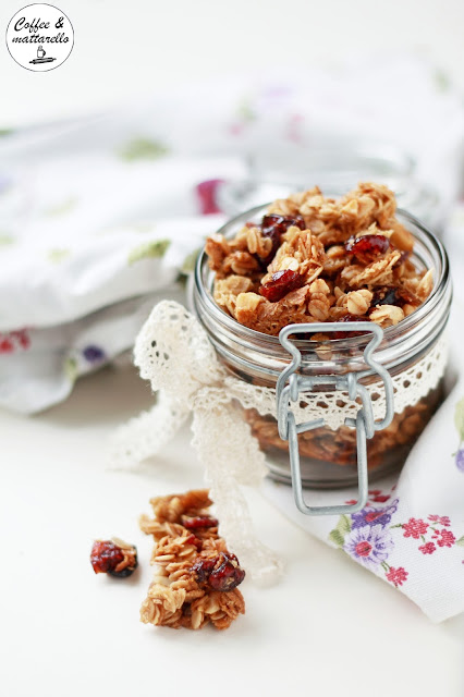 granola homemade con ciliegie e nocciole- sedici, l'alchimia dei sapori: fruttati freschi