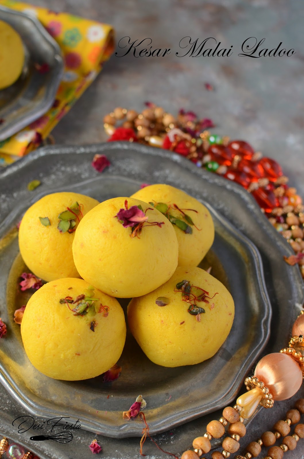 Kesar Malai Ladoo