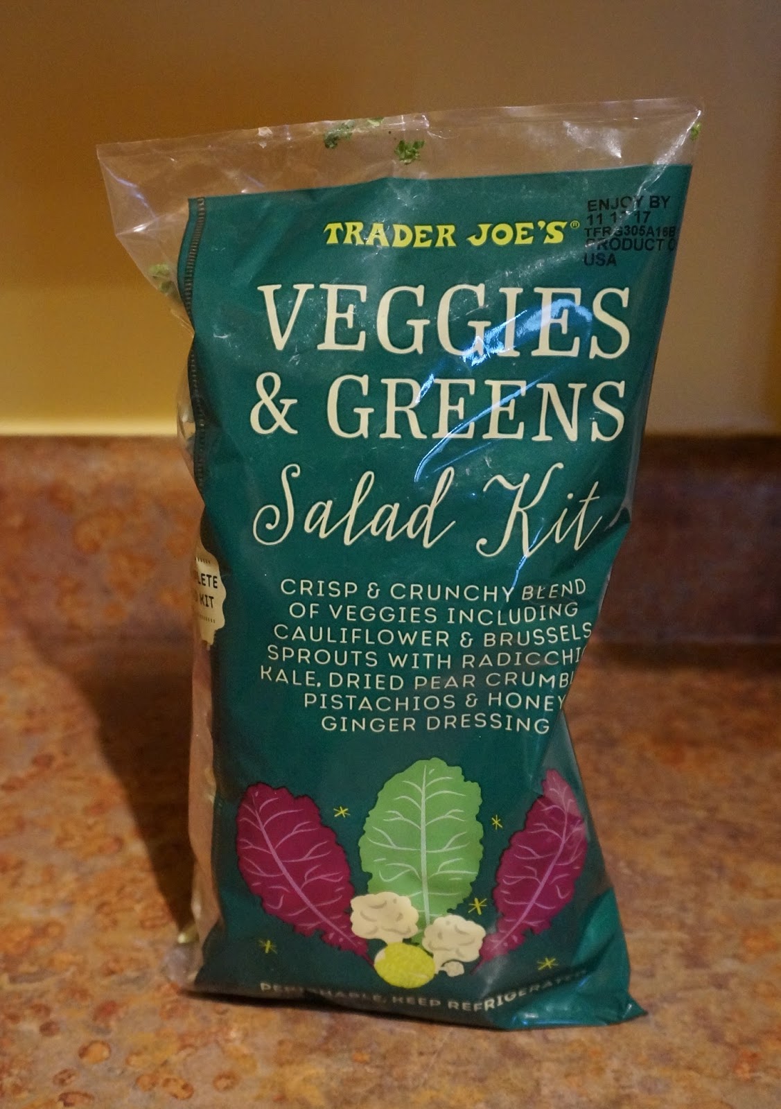 Exploring Trader Joe's Trader Joe's Veggies & Greens Salad Kit