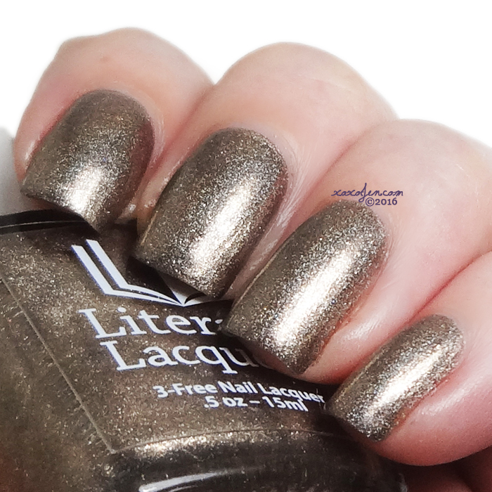 xoxoJen's swatch of Literary Lacquers Sweet Lenore