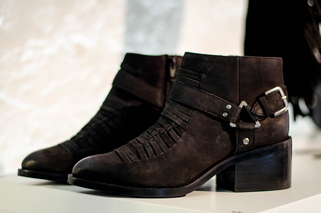 Next Black Western Ankle Boots