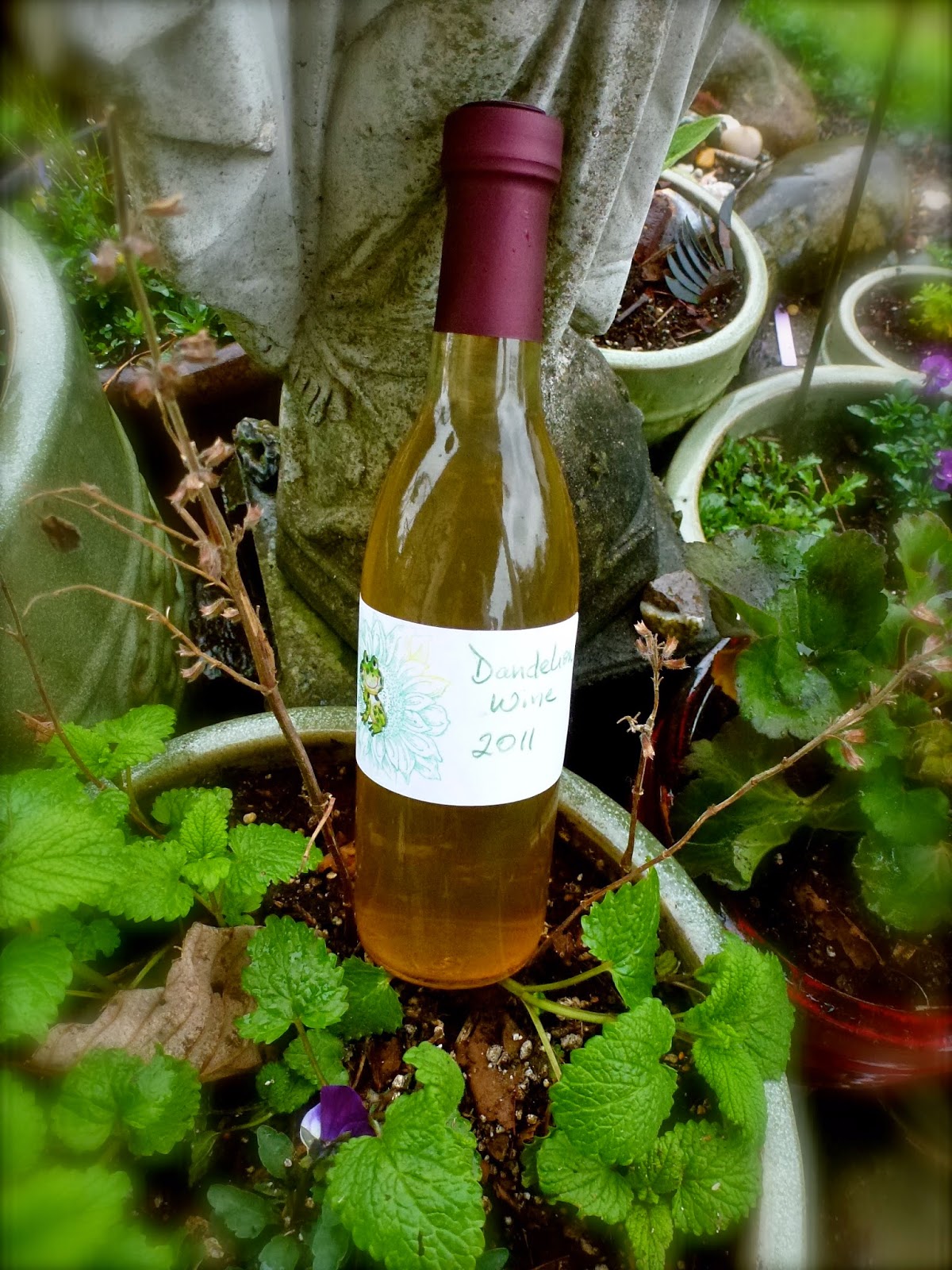 RavenCroft Garden Dandelion Wine Recipe