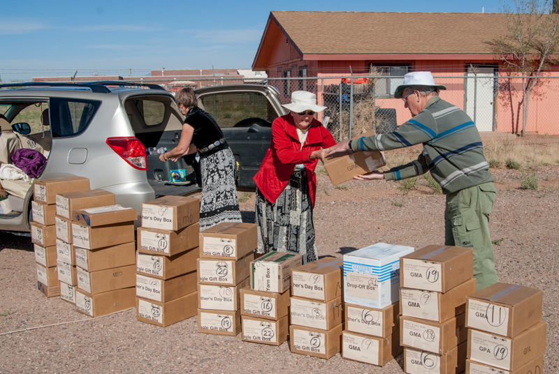 AdoptANativeElder Blog The Food Run To Leupp
