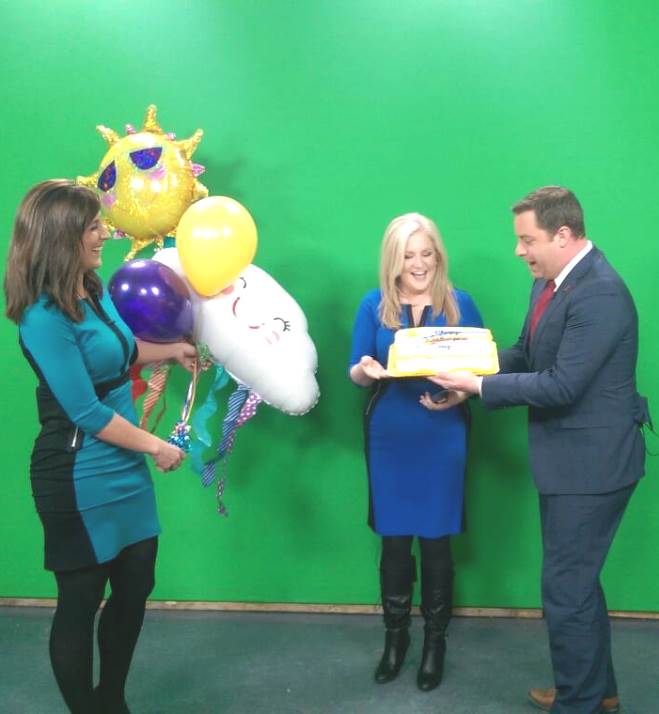 KVLY'S KRISTI LARSON AND LISA GREEN ARE CELEBRATING NATIONAL WEATHER