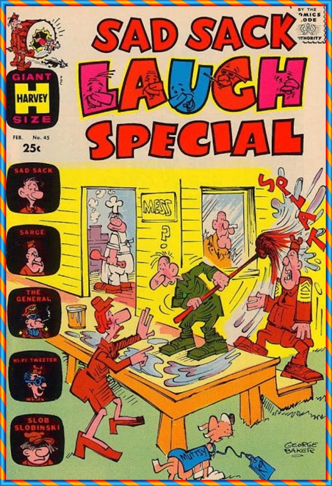  CAPAS DE GIBI  COVERS COMICS-HARVEY COMICS-Sad-Sack-Laugh-Special 01