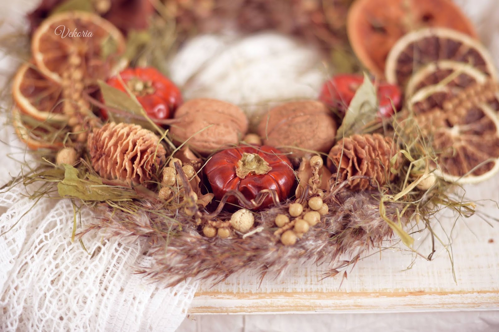 autumn flower arrangement / осенняя композиция