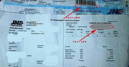 Cara Cek Resi Jne Kiriman Dari Indramayu