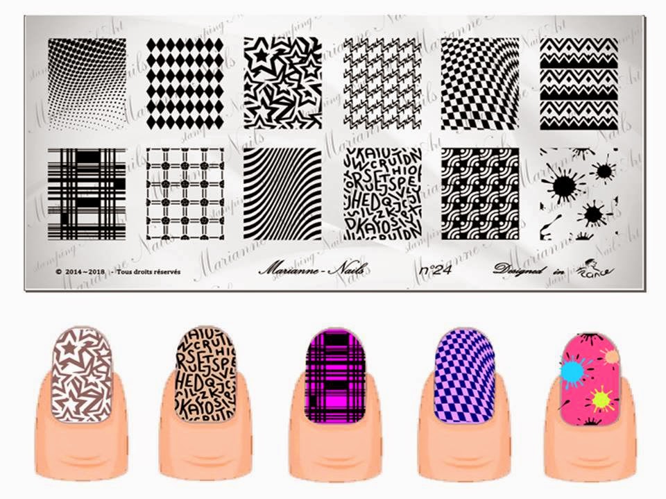 Lacquer Lockdown: Hot Off The Stamping Press: Marianne Nails Nail Art ...