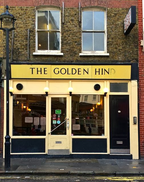 Best fish and chips in London // The Golden Hind