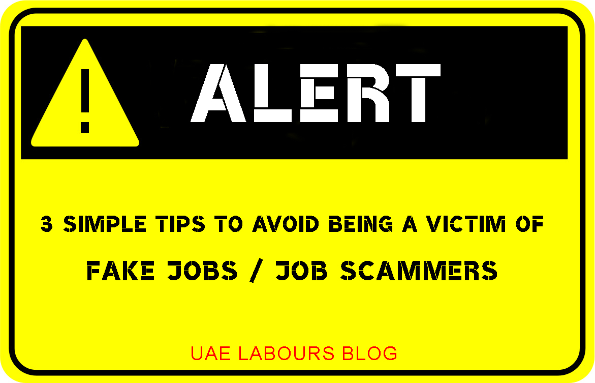 How to aware of UAE Fake Jobs GULF LABOURS