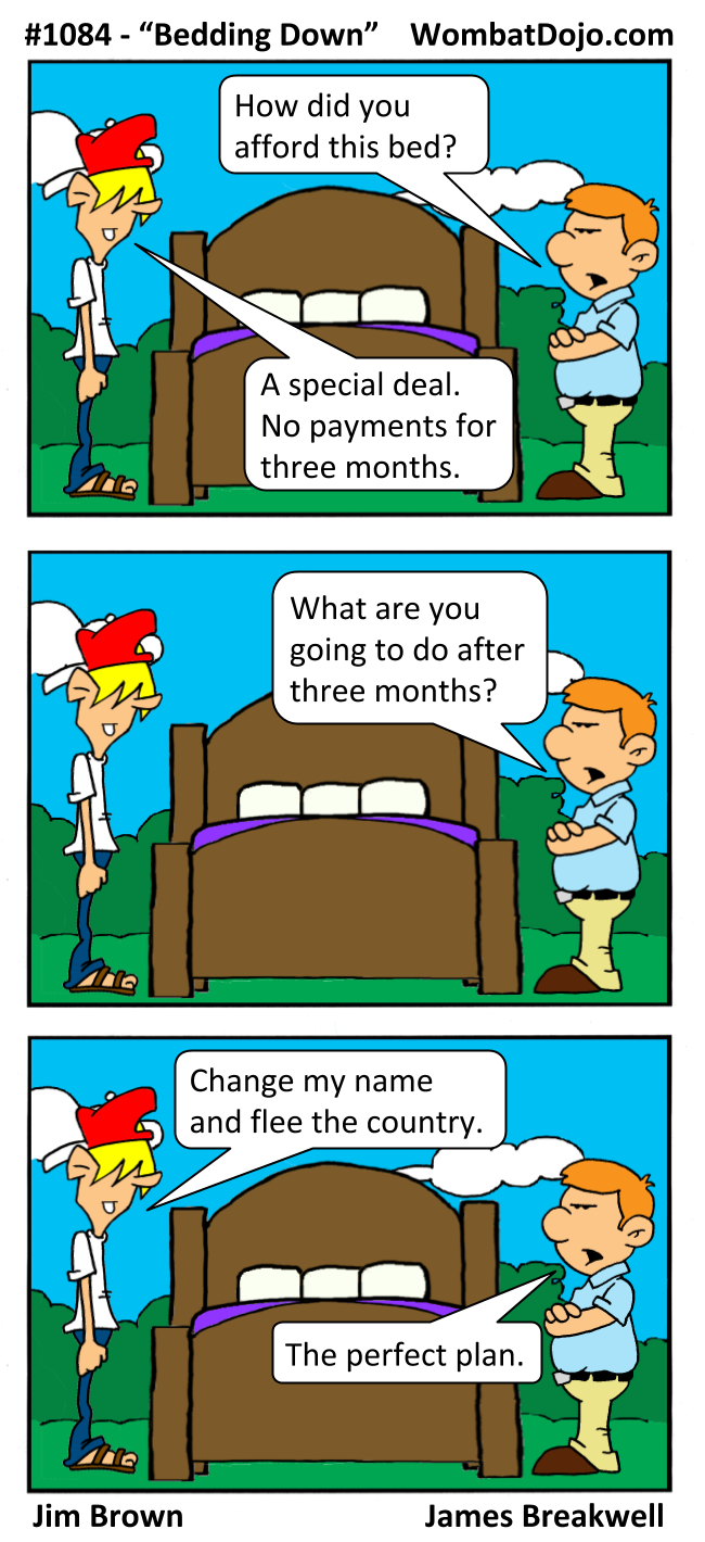 Bedding Down Wombat Dojo