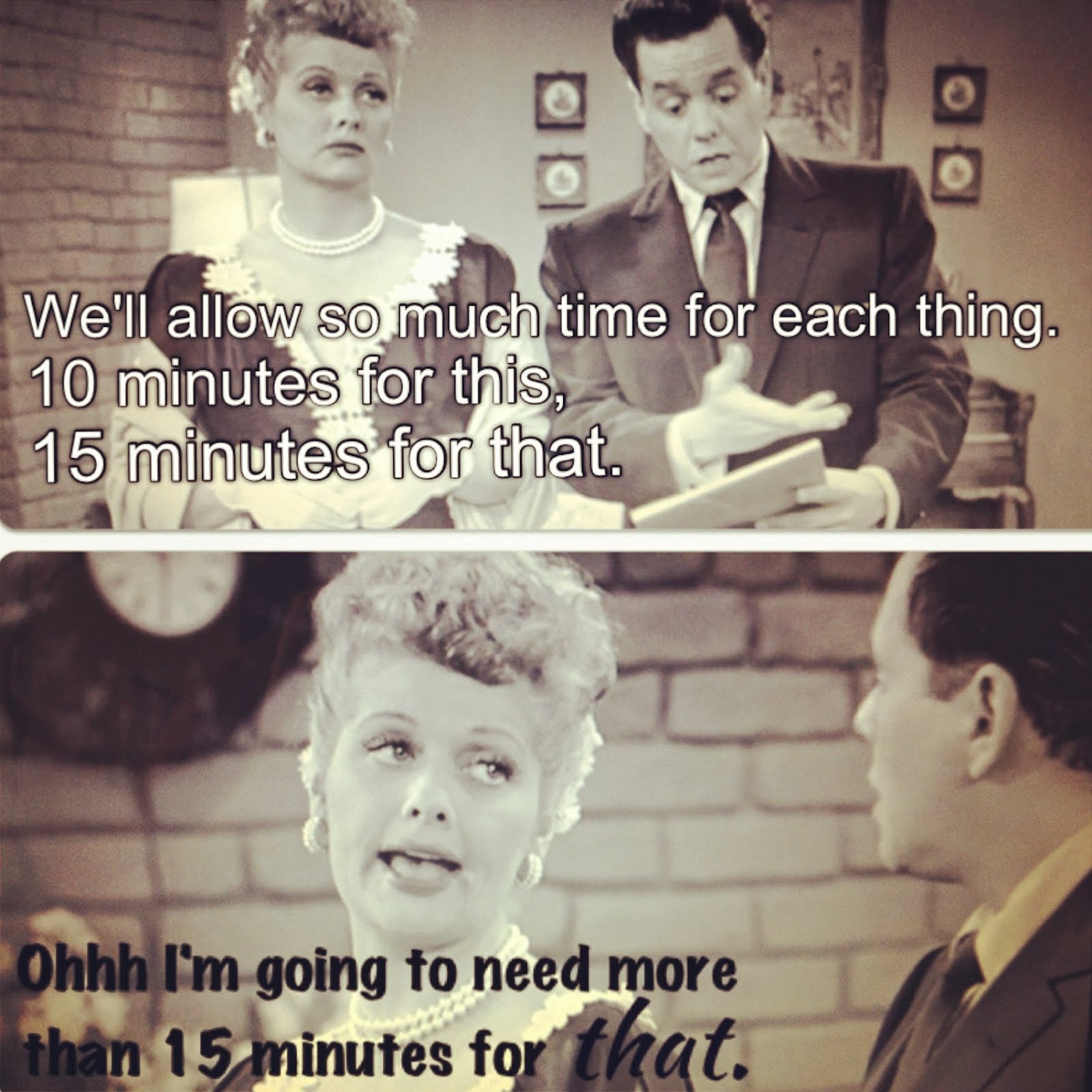 A Blog about Lucille Ball I Love Lucy Lucy's Schedule