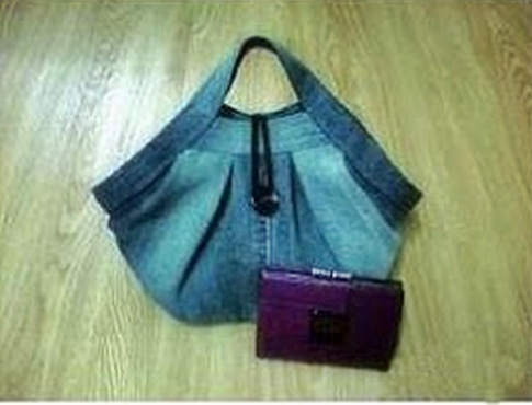 bolsa de perna de calça jeans passo a passo