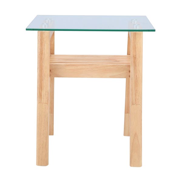 NAGOYA Bàn Góc 45x45x50 cm Màu Gỗ Tự Nhiên