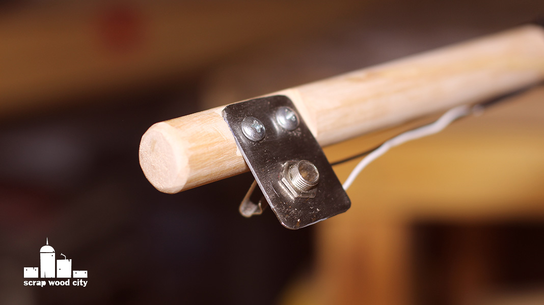 scrap wood city How to make a DIY electric broomstick guitar