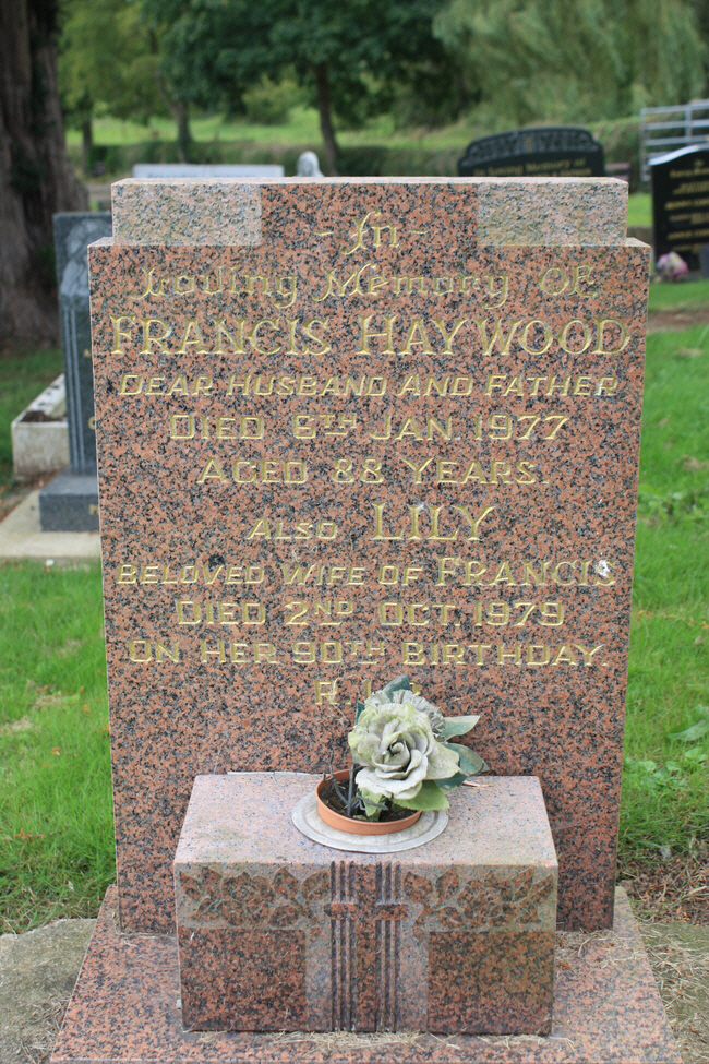 Grave Mistakes Lily died on her 90th birthday.