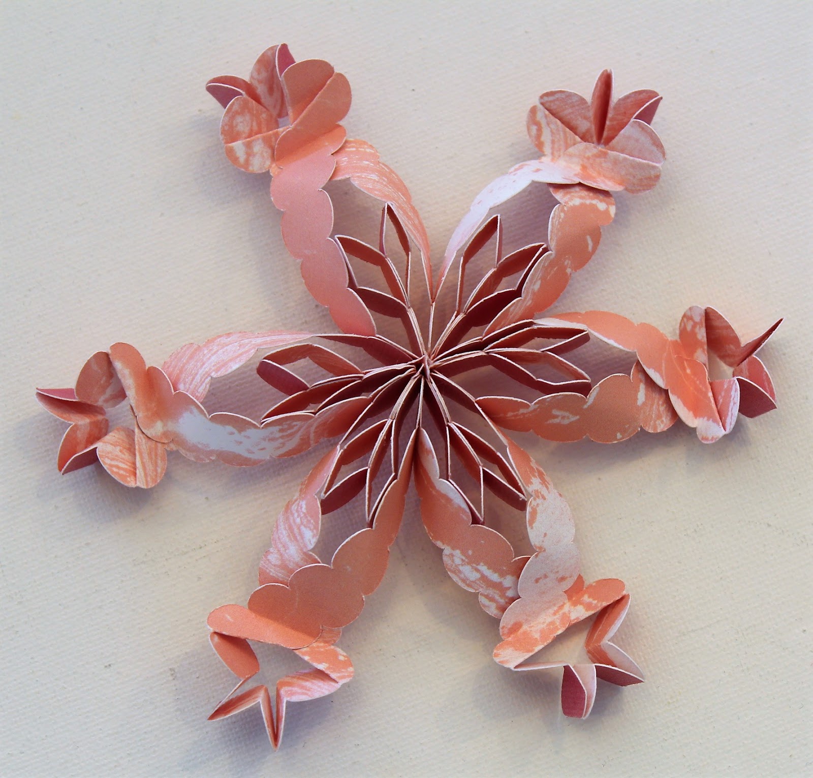 Origami Bild: Origami Stern Aus Streifen