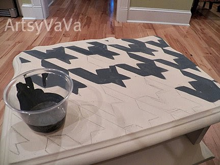 Artsy VaVa: End Table Makeover and Over and Over!