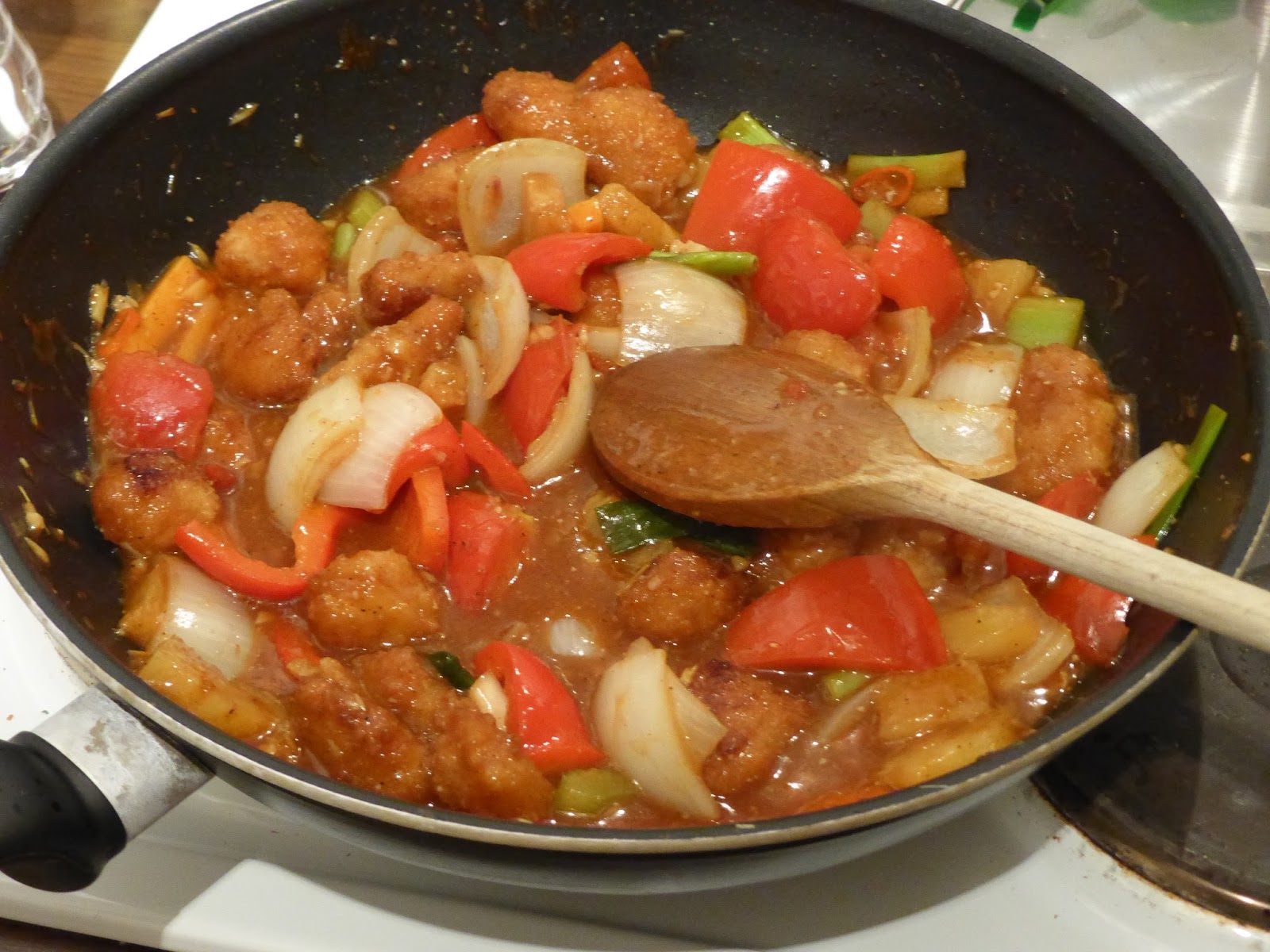 Travellers kitchen : Sweet and sour Scampi