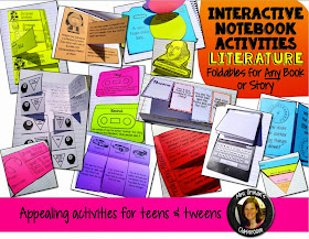 Interactive notebook activities on www.traceeorman.com