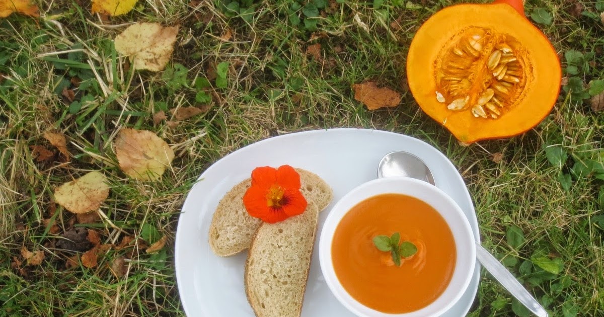 Barbaras Spielwiese: Kürbis-Paprika-Suppe