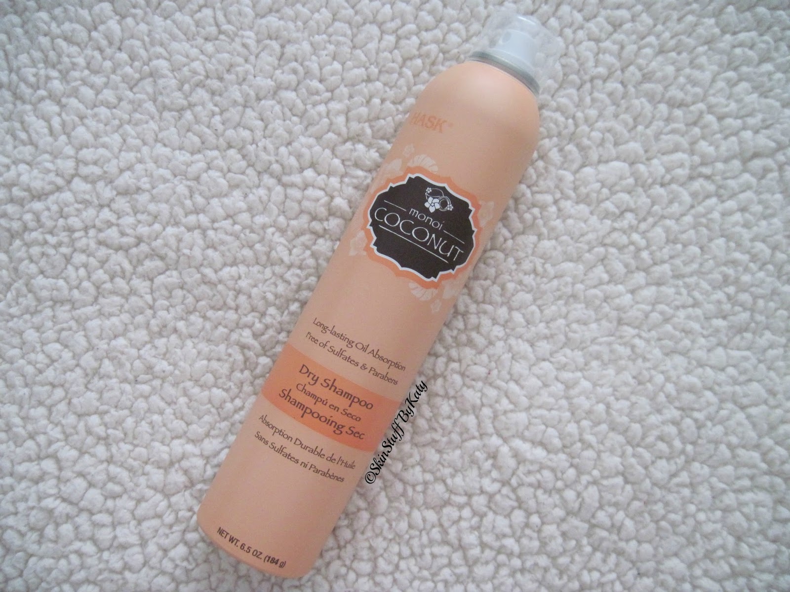 Skin Stuff by Katy Review HASK Monoi Coconut Dry Shampoo