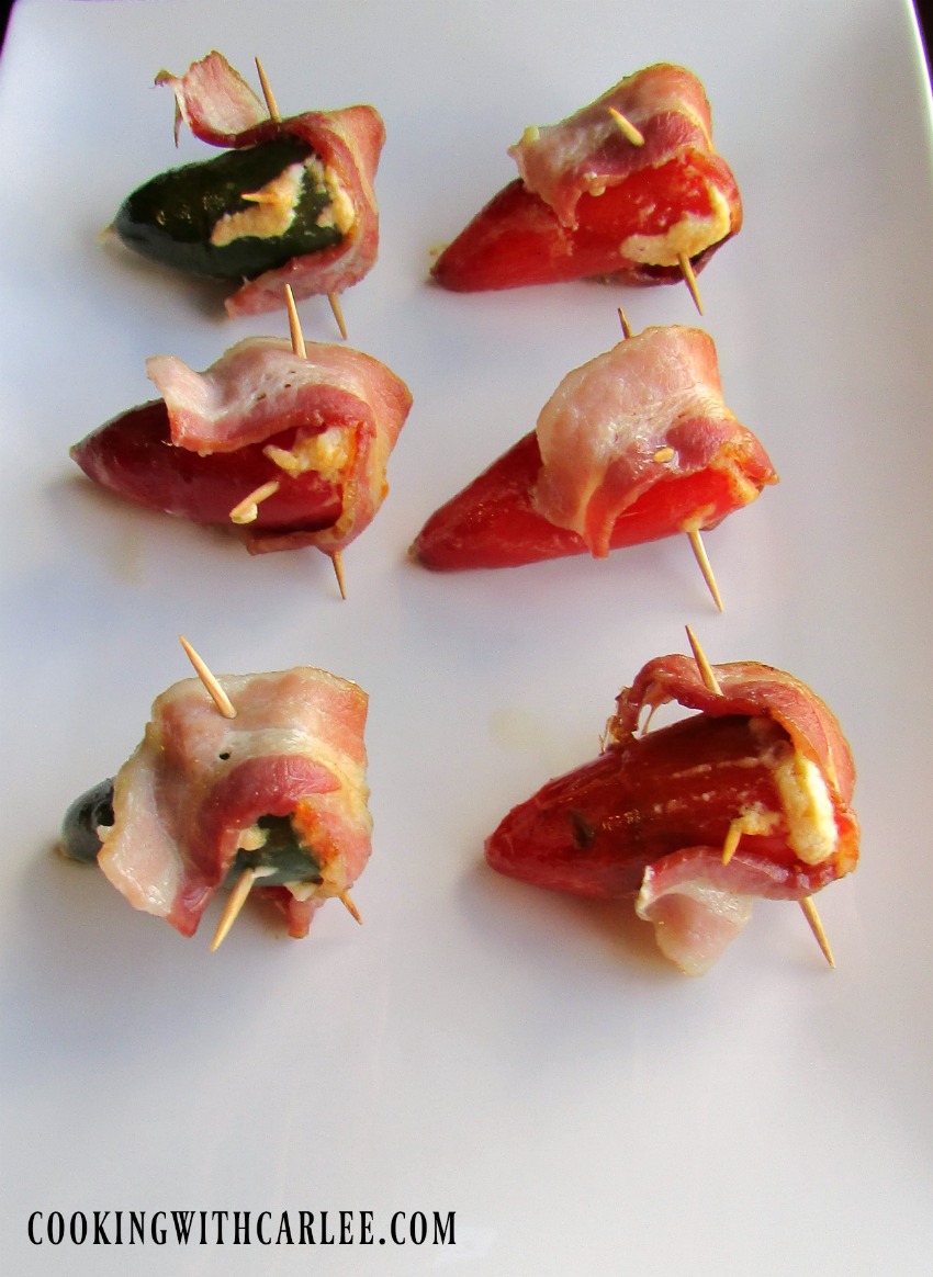 Cooking With Carlee Bacon Wrapped Shrimp Jalapeno Poppers