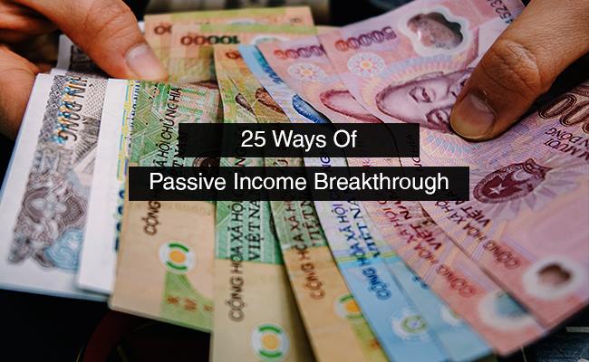 Passive Income Breakthrough
