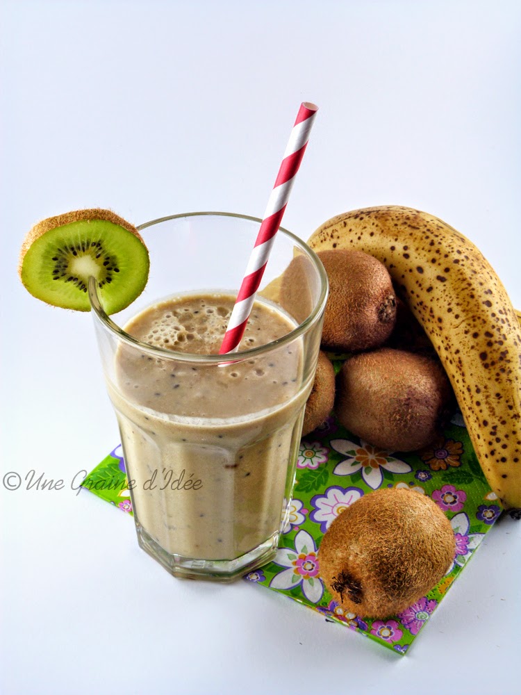 Smoothie Banane Kiwi Une Graine d'Idée