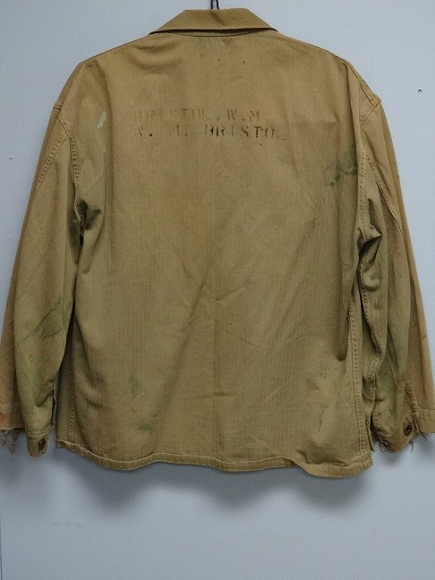 Marines In Forest Green: WWII USMC 5th Division HBT Jacket Iwo Jima