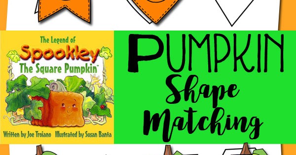 Pumpkin Shape Matching Inspired by Spookley the Square Pumpkin