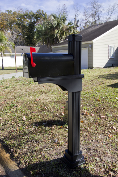 Wood Mailbox Posts
