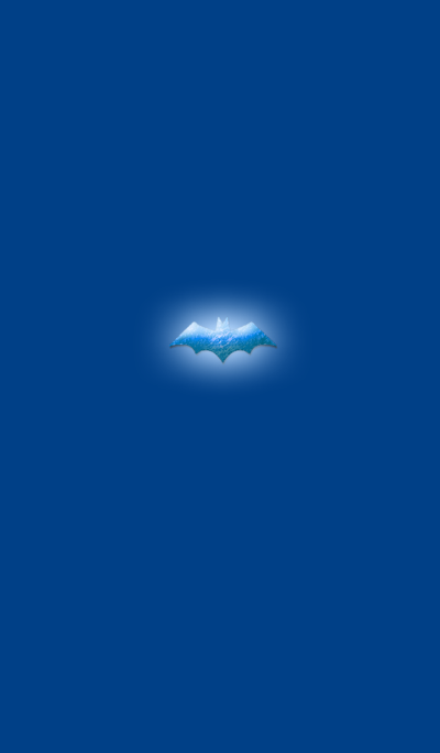 Bat light blue gold