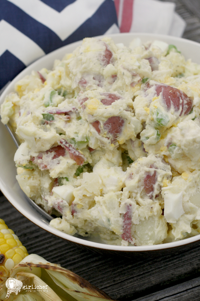 Old Fashioned Creamy Potato Salad | All Roads Lead to the Kitchen