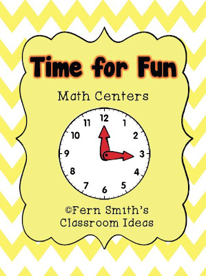 http://www.teacherspayteachers.com/Product/Time-For-Fun-Math-Centers-By-Fern-Smith-543150