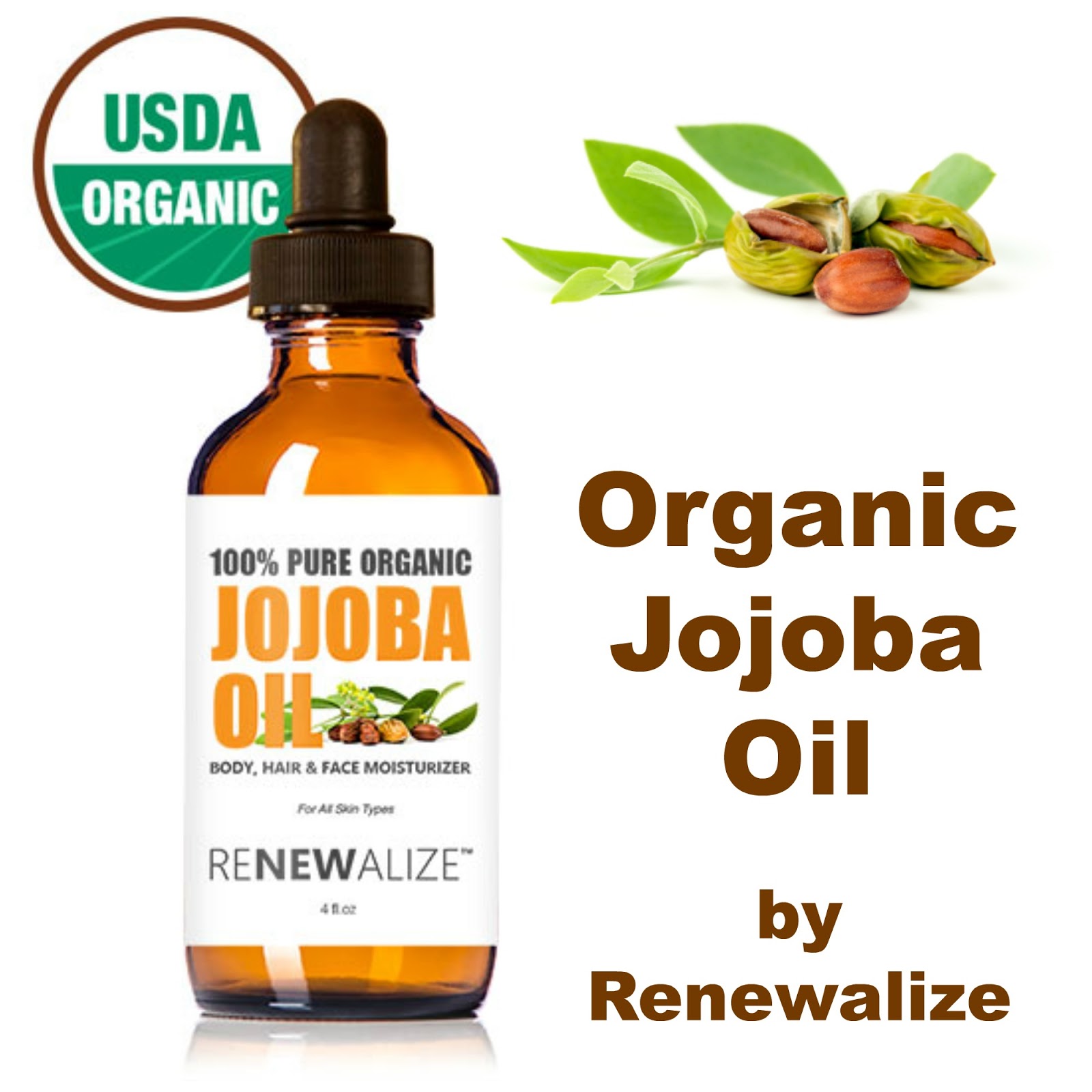 GlamRiver Organic Jojoba Oil by Renewalize