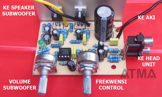 DIY Audio Elektronika Rangkaian Subwoofer untuk Mobil