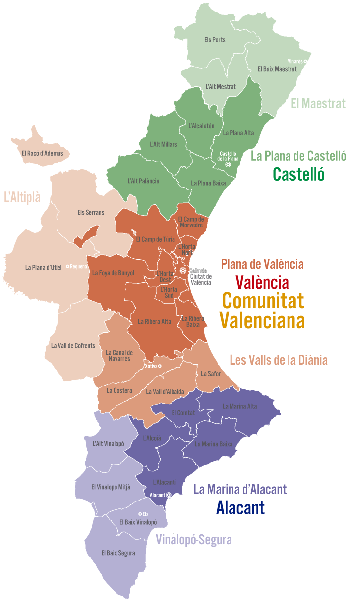 La Comunitat Valenciana De tot un poc a Cinquè La Comunitat Valenciana De tot un poc a Cinquè