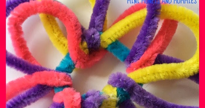 Mini Monets and Mommies: Kids' Spring Flower Craft with Pipe Cleaners
