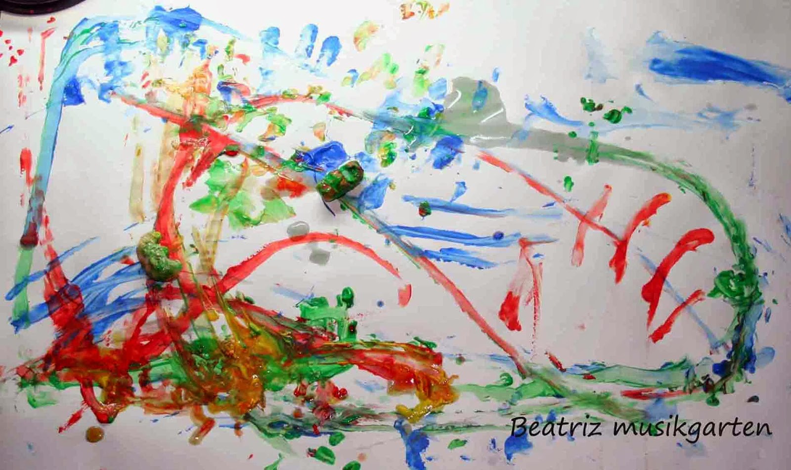 Berri Velo gorra Beatriz musikgarten: Pintura de acción o "action painting": El lienzo como  campo de juego