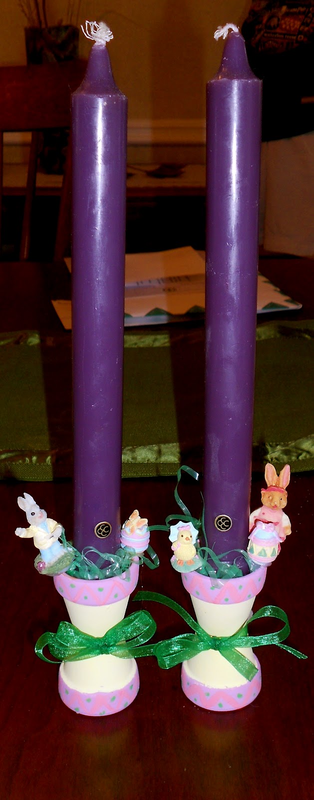 Soup For Every Girl's Soul DIY Easter Candle Holdersft. Terra Cotta