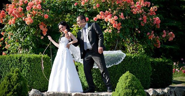 сватбена фотосесия край варна
