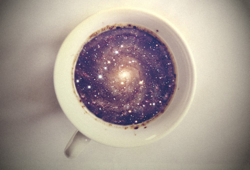Beautifully Reckless: galaxy coffee